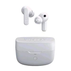 Urbanista atlanta auricolari wireless con cancellazione ibridi attiva del rumore cuffie resistenti agli spruzzi con bassi profondi bluetooth multipunto custodia di ricarica wireless pure white