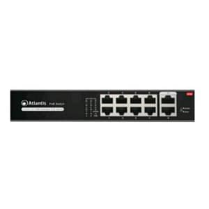 Atlantis land netpower f10poe8 non gestito fast ethernet 10-100 supporto power over ethernet nero