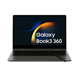 Samsung galaxy book3 360 13.3 super amoled touch screen i7-1360p 2.2ghz ram 16gb-ssd 512gb m.2 nvme-wi-fi 6e-s-pen-win 11 prof grafite (np734qfg-ka1it)