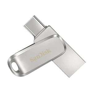 Sandisk ultra dual drive luxe chiavetta usb 512gb 150mb/s usb 3.1 1 x usb tipo a 1 x usb tipo c silver