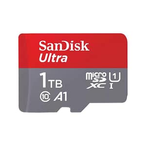 Sandisk ultra microsdxc 1.000gb a1 / uhs class 1 / class10 con adattatore a sd