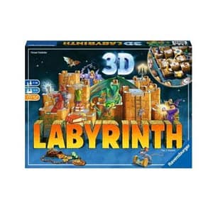 Ravensburger labirinto 3d gioco da tavolo da 2 a 4 giocatori 7+ anni