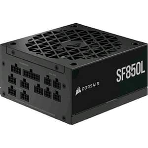 Corsair sf850l alimentatore 850 w completamente modulare 80 plus gold a basso rumore ventola pwm silenziosa 120mm nero