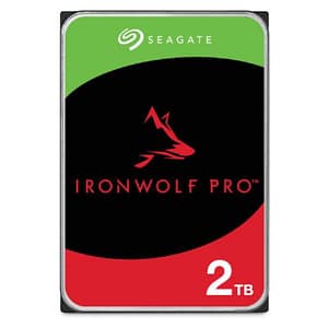 Seagate ironwolf pro hdd 2.000gb sata 3.5 7200rpm enterprise nas cmr 256mb di cache 6gb/s