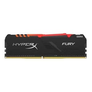 Kingston hyperx fury hx432c16fb3a-32 memoria ram 32gb 3200mhz ddr4cl16 dimm rgb
