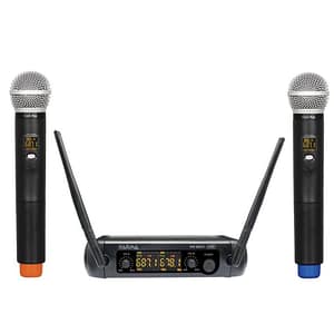 Karma kit microfono set-8202 uhf diversity 2 palm