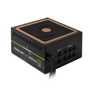 Tecnoware fal650pgm alimentatore power game 650w modulare 80 plus bronze con ventola ultra silent