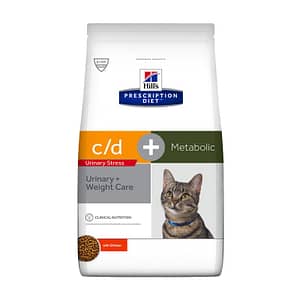 Hill’s Metabolic Urinary Stress + Weight Care Prescription Diet Feline