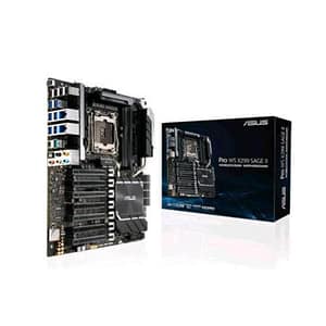 Asus pro ws x299 sage ii scheda madre atx intel chipset socket r4 lga-2066 memoria intel optane 4-way crossfirex