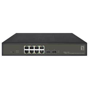 Levelone ges-2110p switch di rete gestito l2 gigabit ethernet 10-100-1000 supporto power over ethernet nero