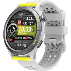 Amazfit cheetah round smartwatch con gps dual-band, navigazione del percorso e mappe offline, allenatore di corsa, cardiofrequenzimetro, alexa integrato, 14 giorni di durata della batteria grey