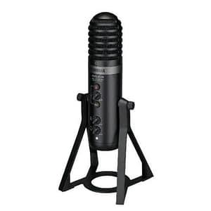 Yamaha ag01 microfono a condensatore usb per streaming live registrazione e riproduzione audio ad alta risoluzione per windows mac ios e android nero