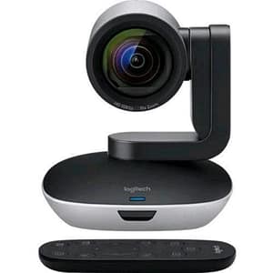Logitech ptz pro 2 camera usb hd 1080p autofocus campo visivo 90 gradi zoom 10x telecomando