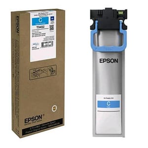 Epson cartuccia ink-jet t9452 xl c13t945240 ciano per workforce pro wf-c5210dw, wf-c5290dw wf-c5710dwf, wf-c5790dwf