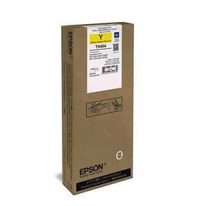 Epson cartuccia ink-jet t9454 xl giallo per workforce pro wf-c5210dw, wf-c5290dw wf-c5710dwf, wf-c5790dwf