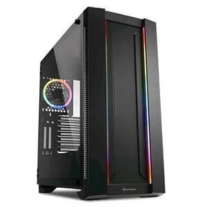 Sharkoon elite shark ca200m midi atx tower nero