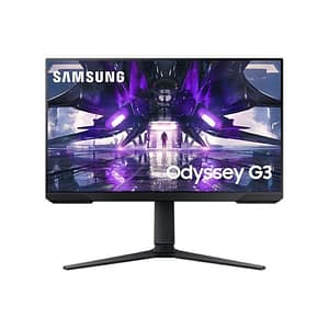 Samsung odyssey g3 monitor gaming 24 led full hd 16:9 250 cd/mq 1 ms 3000:1 165hz freesync premium 1 x hdmi 1 x displayport nero