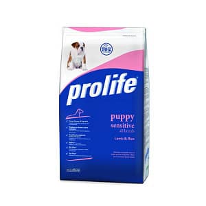 Prolife Puppy Sensitive Agnello & Riso