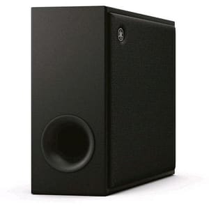 Yamaha sw-x100a subwoofer wireless per soundbar serie true x con sistema surround, 100w nero