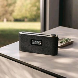 Loewe radio frequency dab+ bluetooth 5.0 display 2.6 28 w ricarica usb-c basalt grey