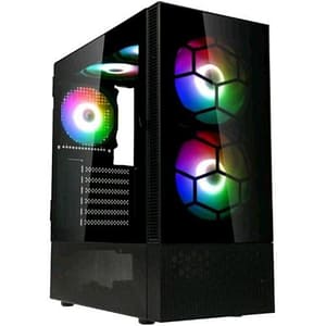 Kolink observatory mx glass case mid tower argb vetro temperato mini itx/matx/atx nero