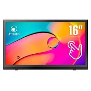Atlantis land a05-t16a-vhm monitor pc 15.6“ 1920×1080 pixel full hd led touch screen nero