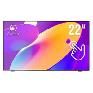 Atlantis land a05-t22a-vhdm monitor pc 21.4“ 1920×1080 pixel full hd led touch screen nero