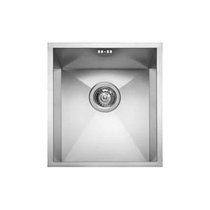 Elleci liq340sacun square 340 lavello inox 1 vasca 38 cm satinato cartone