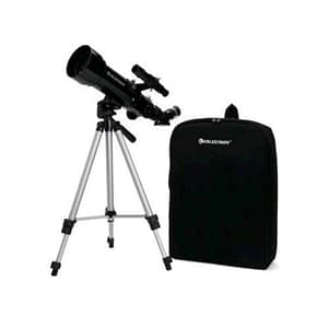Celestron travelscope 50 telescopio diametro obiettivo 50mm focale 360mm 20x/8x zaino e treppiede incluso colore nero