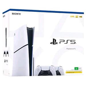 Sony ps5 1tb standard slim white + 2 controller dualsense