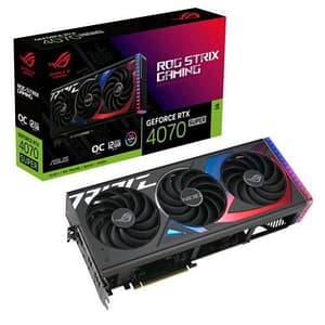 Asus rog -strix-rtx4070s-o12g-gaming nvidia geforce rtx 4070 super 12gb gddr6x