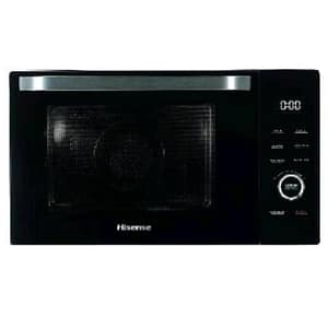 Hisense forno a microonde con grill 4 in 1 30 lt pulizia a vapore 10 programmi nero