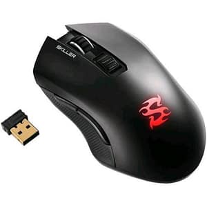 Sharkoon skiller sgm3 mouse gaming rgb ottico dual mode wireless e cavo nero