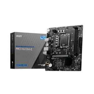 Msi pro h610m-e scheda madre form micro atx chipset intel h610 socket lga 1700