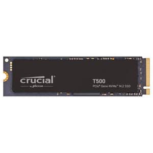 Crucial t500 ssd 500gb m.2 nvme pci express 4.0 3d tlc nand