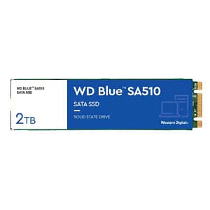 Western digital blue ssd 2.000gb m.2 2280 sata iii lettura 560 mb/s scrittura 510 mb/s
