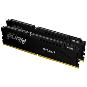 Kingston fury beast black 64gb 2 x 32gb ddr5 5200mhz cl36 dimm