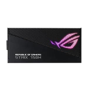 Asus rog strix 750w gold aura edition, 750 w, 100 – 240 v, 120 w, 750 w, 3,6 w, 15 w