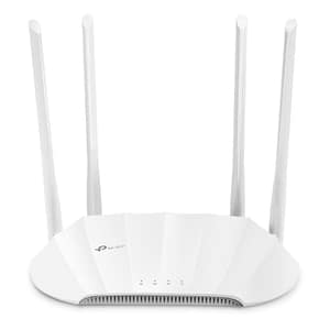 Tp-link tl-wa1801 v1 access point dual band 2.4/5ghz wi-fi 6 poe 4 antenne bianco