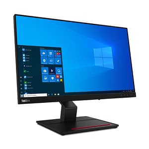 Lenovo thinkvision t24t-20 led display 23.8“ 1920×1080 pixel full hd touch screen capacitivo nero