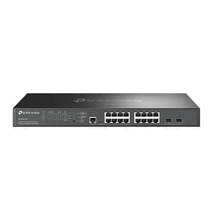 Tp-link omada sg3218xp-m2 v1.6 switch gestito l2+ – 8 x 2.5gbase-t + 8 x 100/1000/2.5g (poe+) + 2 x 10 gb ethernet sfp+ (uplink )- poe+ (240 w) montabile su rack