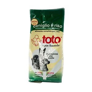 Toto Open Formula Cane Mini Coniglio e Riso