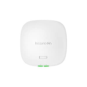 Hpe instant on ap32 (eu) access point tri band 2.4/5/6ghz wi-fi 6e 2 x 2 mimo – mu-mimo montabile a soffitto o a parete bianco
