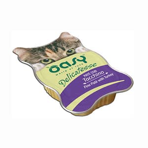 Oasy al Tacchino in Vaschetta per Gatti 85gr