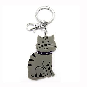 FouFou Portachiavi Gattino Grigio