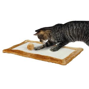 Trixie Tiragraffi Tappeto con Pallina