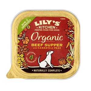 Lily’s Kitchen al Manzo Vaschetta Bio per Cani 150gr