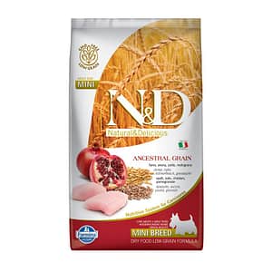 Farmina N&D Low Grain Adult Mini Pollo e Melograno