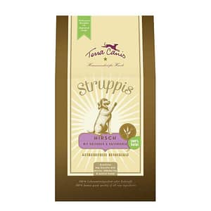 Terra Canis Biscotti Senza Cereali Struppis al Cervo per Cani