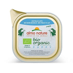 Almo Nature BioOrganic Puppy Umido per Cuccioli Peso Confezione 100 g – KIT 6x